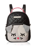 Betsey Johnson Women's Diamond Quilt Kitch Backpack Black/Multi One Size