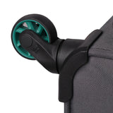 it luggage Duotone 4 Wheel Lightweight Cabin Suitcase, 53 cm, 34 L, Teal Green + Steel Grey