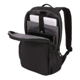 SWISSGEAR Durable 15-inch Laptop Backpack | Padded Computer Sleeve | Travel, Work, School | Men's and Women's - Black