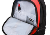 Swiss Gear SA3077 Black with Red Lightweight Laptop Backpack - Fits Most 15 Inch Laptops and Tablets