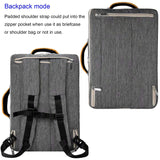 Universal Hybrid Laptop Messenger Bag Backpack Briefcase for HP 11.6 12.3 Inch