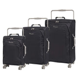 IT Luggage 22" World's Lightest 8 Wheel Spinner, Magnet With Cobblestone Trim
