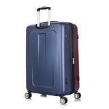 DUKAP Luggage - Crypto Collection - Lightweight Hardside Spinner 28'' Inches - Two Tone (Wine/Blue) - Suitcases with Wheels