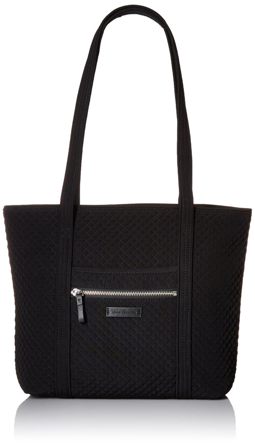 Vera Bradley Iconic Small Tote Vera, Black