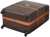 DELSEY Paris Checked-Large, Chocolate Brown