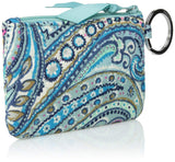 Vera Bradley Signature Cotton Zip, Daisy Dot Paisley