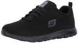 Skechers for Work Women's Ghenter Bronaugh Work and Food Service Shoe,BLACK, 6.5W US