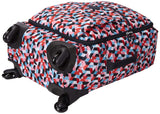 Kipling Women's Darcey Small Carry-On Rolling Luggage, Forever Tiles