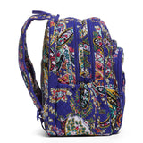 Vera Bradley Iconic XL Campus Backpack, Signature Cotton, Romantic Paisle