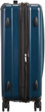 AmazonBasics Hard Shell Carry On Spinner Suitcase Luggage - 24 Inch, Navy Blue
