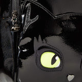 Betsey Johnson Resting Kitsch Face Backpack, Black