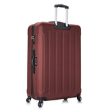 DUKAP Luggage - Intely Collection - Hardside Spinner 28'' inches with Integrated Weight Scale (Wine) - Suitcases with Wheels