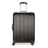 Delsey Luggage Volume DLX Hardside 25 Inch Expandable Spinner Luggage (Black)