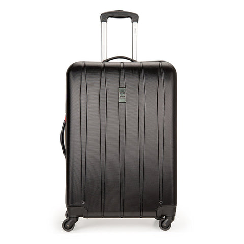 Delsey Luggage Volume DLX Hardside 25 Inch Expandable Spinner Luggage (Black)