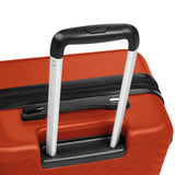 AmazonBasics 3 Piece Geometric Hard Shell Expandable Luggage Spinner Suitcase Set - Sunset