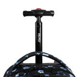 J World New York Sundance Laptop Rolling Backpack, Night Bloom, 19"