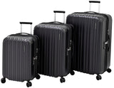 London Fog Heathrow 21" Expandable Spinner Carry-on, Black