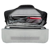 Vangoddy Slate Hybrid Briefcase Backpack Messenger Bag for Acer Laptop Up to 15.6 (Black)