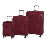 it luggage Intrepid 8-Wheel Lightweight 3-Piece Set, Dark Red