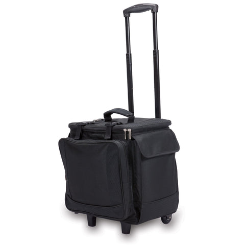 LEGACY - a Picnic Time Brand Bodega Insulated 12-Bottle Wine Tote with Integrated Trolley