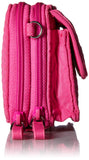 Vera Bradley Microfiber RFID All in One Crossbody, Rose Petal