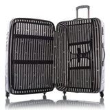 Heys America Unisex Carrara Marble 30" Spinner White One Size