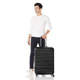 AmazonBasics Premium Hardside Spinner 28-Inch, Black
