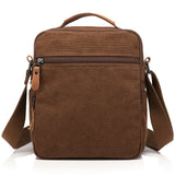 Berchirly Small Messenger Bags, Vintage Men's Canvas Shoulder Crossbody Sling Hiking Bag Satchel Everyday use