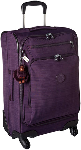 Kipling Unisex-Adult's YOURI Spin 55 Dazz Purple Small Wheeled Luggage, DAZZPURPLE