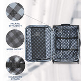 Travelpro Luggage Expandable Checked-Medium, Black