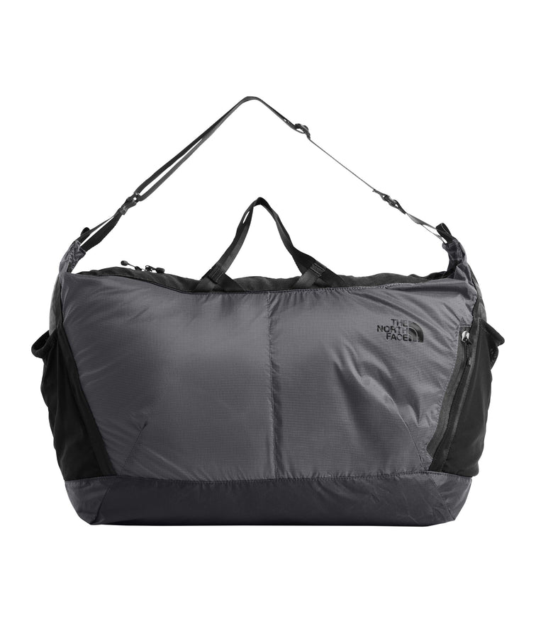 The North Face Flyweight Duffel, Asphalt Grey/TNF Black, OS