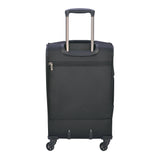 Delsey Paris Luggage Sky Max Carry On Expandable Spinner Suitcase, Black