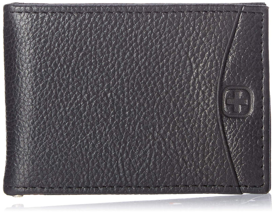 SwissGear Men's Slimfold Money Cip, Black