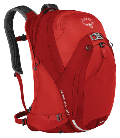 Osprey Packs Radial 34 Daypack, Lava Red, Small/Medium