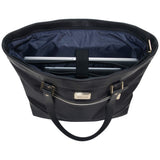 Kenneth Cole Reaction Women's Runway Call Nylon-Twill Top Zip 16" Laptop & Tablet Business Tote, Black