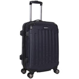 Kenneth Cole Reaction Renegade 3-Piece Lightweight Hardside Expandable 8-Wheel Spinner Travel Luggage Set: 20" Carry-on, 24", 28" Suitcases, Navy