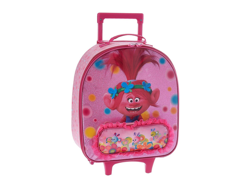 Heys America Unisex DreamWorks Trolls Kids Softside Luggage Pink One Size