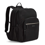 Vera Bradley Iconic XL Campus Backpack, Microfiber, Classic Black