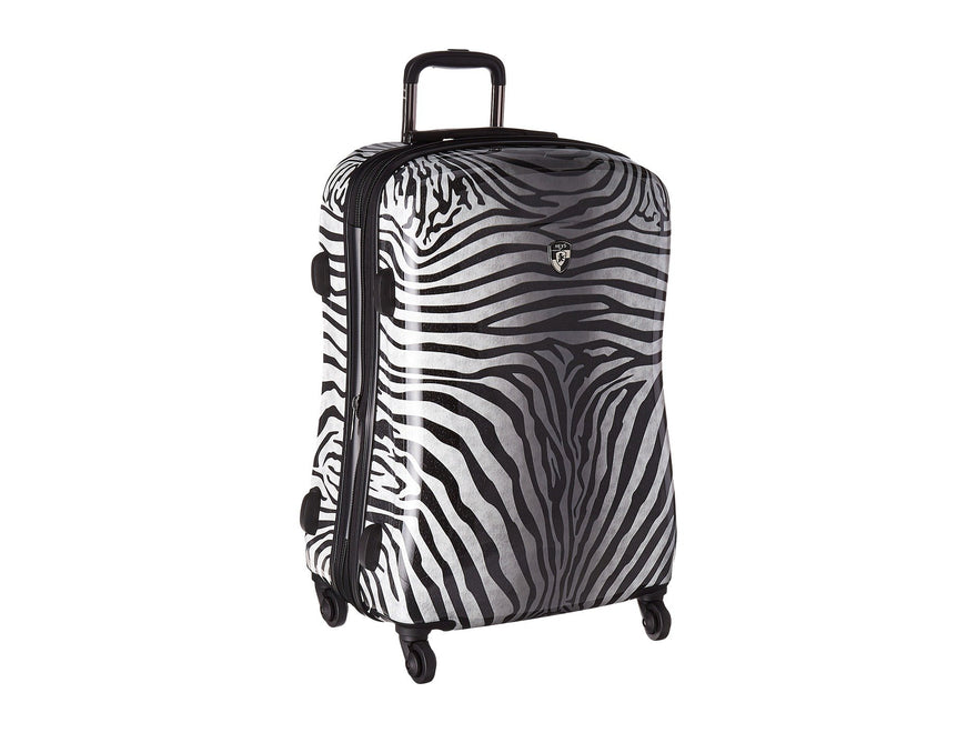 Heys America Unisex Zebra Equus 26" Spinner Black/White One Size