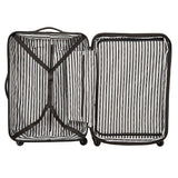 Delsey Luggage Volume DLX Hardside 25 Inch Expandable Spinner Luggage (Black)