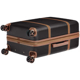 AmazonBasics Vienna Expandable Luggage Spinner Suitcase - 24 Inch, Black