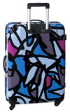 Ed Heck Luggage Scribbles 28 Inch Hardside Spinner, Blue, One Size
