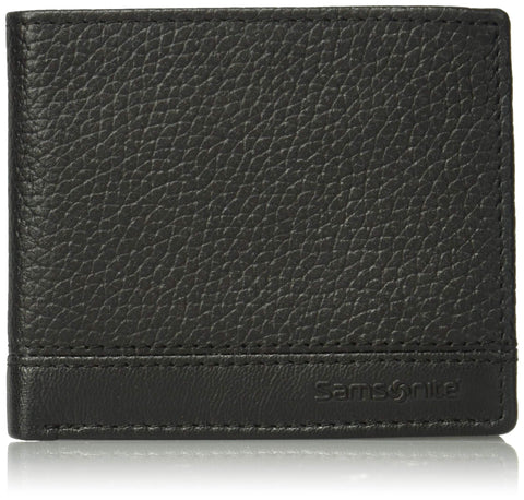 Samsonite Men's Serene Slimfold, black, standard