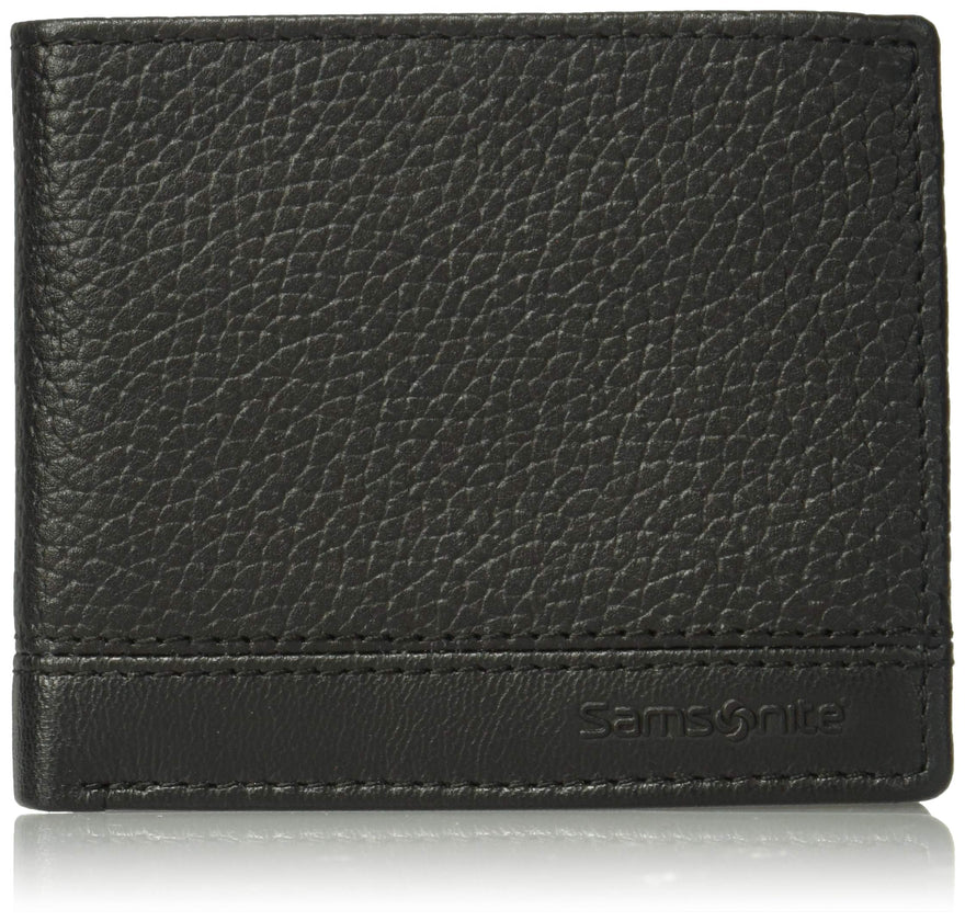 Samsonite Men's Serene Slimfold, black, standard