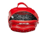 Betsey Johnson Women's Heart Pocket Backpack Red One Size