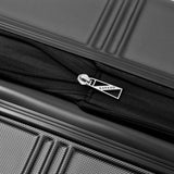 London Fog Kingsbury 25" Expandable Hardside Spinner, Titanium