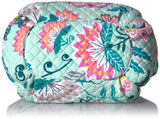 Vera Bradley Signature Cotton Glenna, Mint Flowers