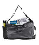 The North Face Flyweight Duffel, Asphalt Grey/TNF Black, OS