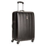 Delsey Luggage Volume DLX Hardside 25 Inch Expandable Spinner Luggage (Black)