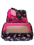 Vera Bradley 3 piece Travel Bundle available in 2 design (Flamingo)